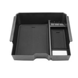 GIONAR Car Armrest Organizer & Centre Console Storage Box for Ranger T9 Raptor Wildtrak XLT 2023, Glove Compartment Storage Box Interior Accessories