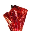 Crown Display Red Metallic Wrap Paper (4 Sheets)