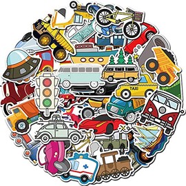 Set of 40 Car Stickers Children's Stickers for Adults, Teenagers LX