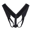 chi-enterprise Back Exercise Belt with Velcro Fastening, Posture Correction for