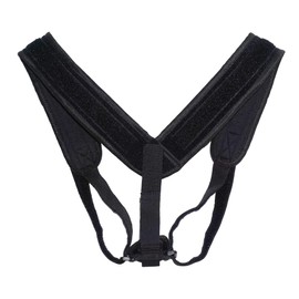 chi-enterprise Back Exercise Belt with Velcro Fastening, Posture Correction for Neck, Shoulder & Back Pain, Posture Trainer in One Size for Men and Women, Individually Adjustable