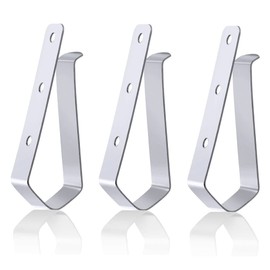 Garage Door Opener Remote Visor Clip Replacement for Liftmaster Chamberlain Sears Craftsman Garage Door Remote Opener Visor Clip 29B137, Stainless Steel, 3 Pack