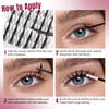 Mayhug Wispy Lash Clusters Kit 120PCS Lash Extensions DIY Cluster