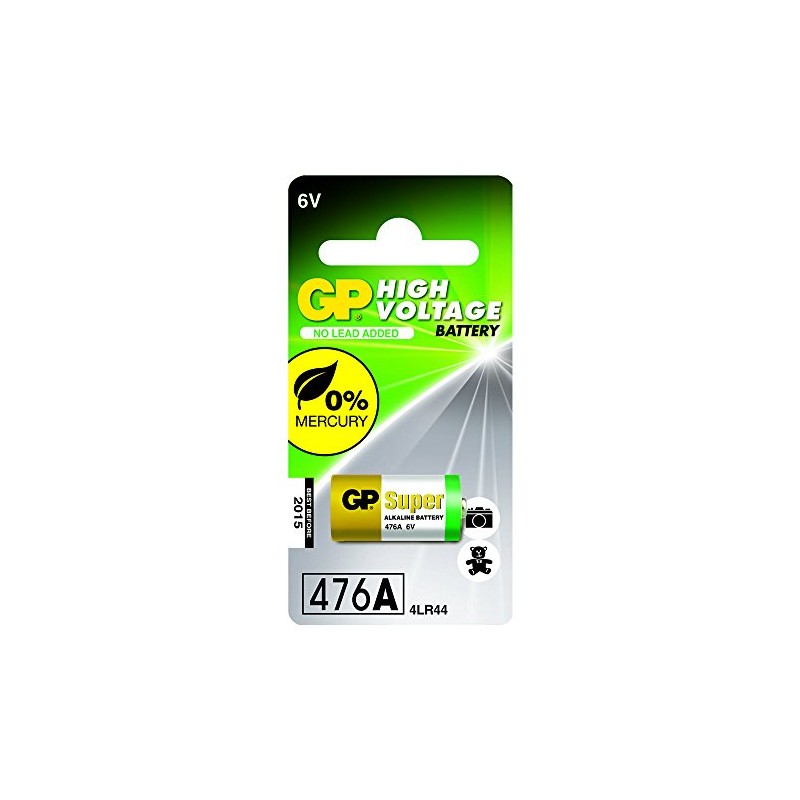 Super GP Batteries High Voltage Alkaline 6V 476A
