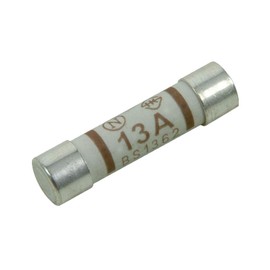 UKCable-Ties Domestic Fuses Various Pack Size (13 Amp - Pack of 5)