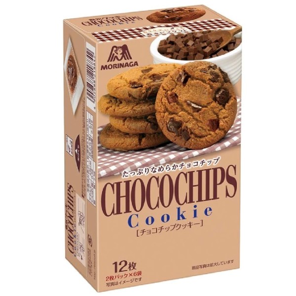 Morinaga Confectionery chocolate chip cookies 12 sheets x 5 boxes