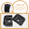 OUNONA Air Conditioner Outdoor Unit Anti-Vibration Rubber Pads Vibration Noise