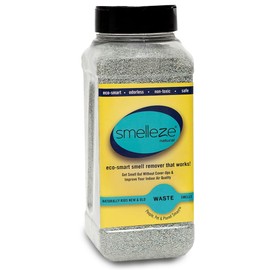 SMELLEZE Animal Waste & Manure Smell Removal Granules - Natural Poop & Urine Odor Eliminator - Sprinkle on Waste Odor Source or Manure, 2 lb. Granules