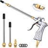 JASTIND Industrial Air Blow Gun with Brass Adjustable Air Nozzle,