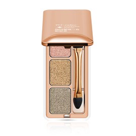 FOMIX Eye Shadow Palette, Brilliant Mystery, 3 Colors, Popular Eye Makeup, 02# Pink Orange