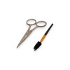 DreamCut Brow Shaping Scissors with Brush - Surgical Stainless Steel