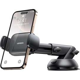 UGREEN Soporte Celular Auto, Base Porta de Automóvil Tablero y Parabrisas