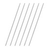 MECCANIXITY 6 Pcs Round Steel Rod 2mm Diameter HSS Lathe