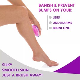 Dylonic Exfoliante Cepillo Para Golpes De Navaja-cabellos Encarnados