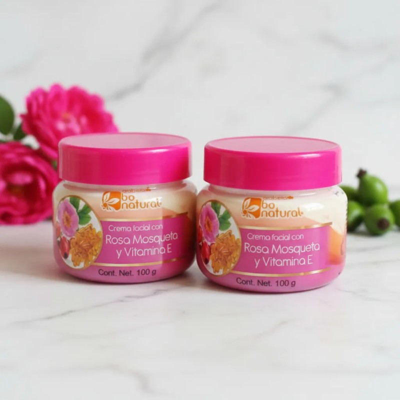 Arabela Combo Set Cremas Faciales Rosa Mosqueta Vitamina