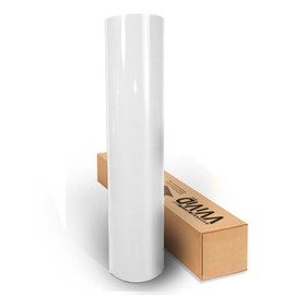 VViViD White Gloss 5 Feet x 9 Feet Vinyl Wrap Roll with Air Release Technology