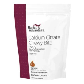 Bariatric Advantage Calcio Citrato Gomitas 60 Piezas                                                                                                  
