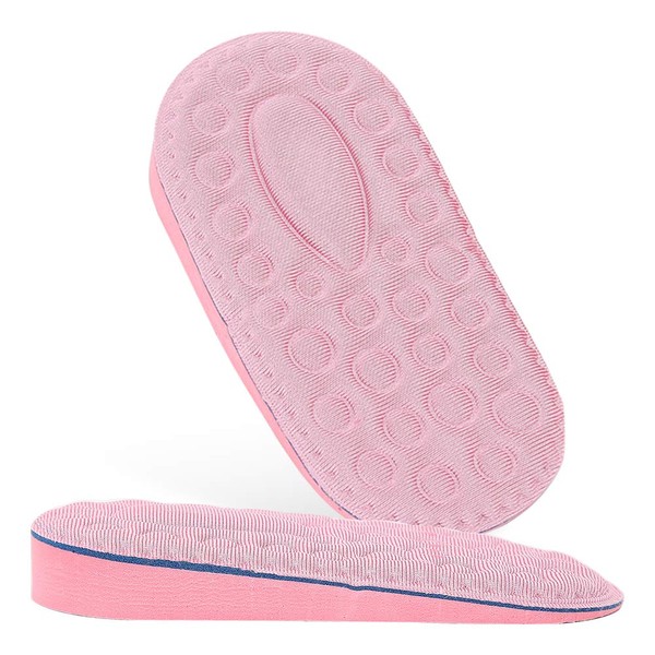 Domary Height Increase Insole Soft Comfortable Massage Half Shoes Lift