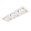 Saxby 78532 Xeno Matt White IP20 Indoor Triple Boxed Downlight