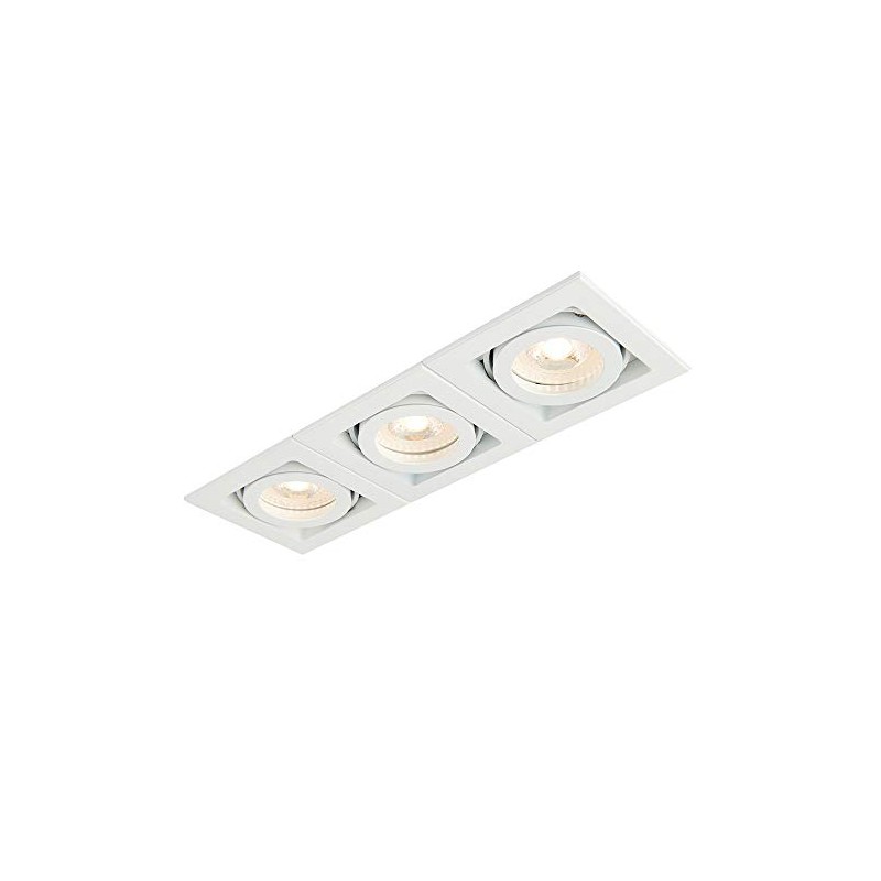 Saxby 78532 Xeno Matt White IP20 Indoor Triple Boxed Downlight