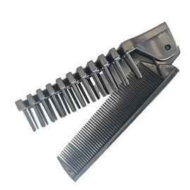 Two-Way Folding Hair Comb Hair Brush 16ea