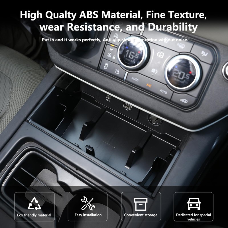 Bekantogy Center Console Organizer Tray Storage Box Compatible for Land