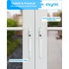 eSynic 4pack Universal Window Handles for UPVC with 5 Multi-Size