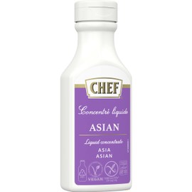 CHEF Liquid Concentrate Asia, Flavour Boost for Asian Dishes, 100% Natural Flavour, Vegan, Pack of 1 (1 x 190 ml)