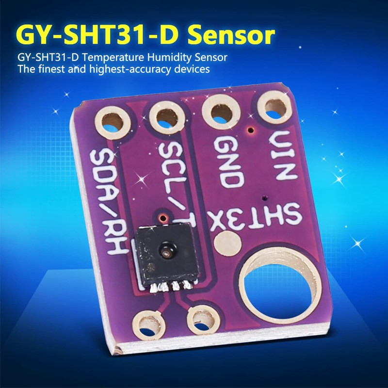DAOKAI Temperature and Humidity Sensor Module SHT31 SHT31-D IIC I2C