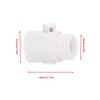 PZRT Plastic One Touch Stop Shower Flow Control Valve Regulator