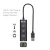 Club 3D CSV-1430A USB 3.2 Gen1 Type-A, 3 Ports Hub