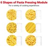 6-in-1 Pasta Maker Attachment Compatible with KitchenAid Stand Mixer, Pasta