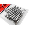 WAKI Shelf, Post for Stainless Steel Wood Screws Countersunk 3.1x32 mm,