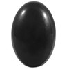 Ladeukoi Ladeukoi Oval Black Obsidian Palm Stone, Polished Worry Pocket