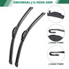 Windshield Wipers 24”+22” Premium OEM Quality, Durable Stable and Quite,