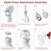 Fedowal Gourmet Pasta Press Attachment for Kitchenai Stand Mixer, Pasta