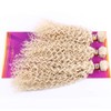Blonde #613 Afro Kinky Curly Hair Weave Extensions High Temperature