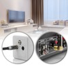 deleyCON TV Antenna Cable 10m (32.81 ft.) Coaxial Cable Gold-plated