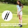 2 PCS Golf Grip Trainer, Molded Golf Grip Trainer, Anti-Slip