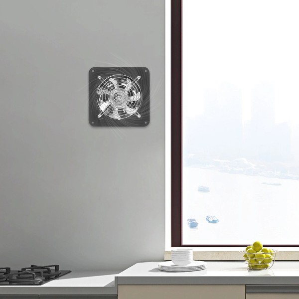 Unbranded 40W Window Exhaust Fan Shutter Fan Low Noise Ventilation