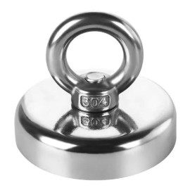 Shuang.W Imán Neodimio Gancho Pesca Mátales 3.6cm Diam X  3.8cm 39kg