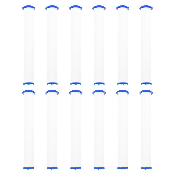 sourcing map 12 Pcs Shower Head Filter 5.7 Inch PP