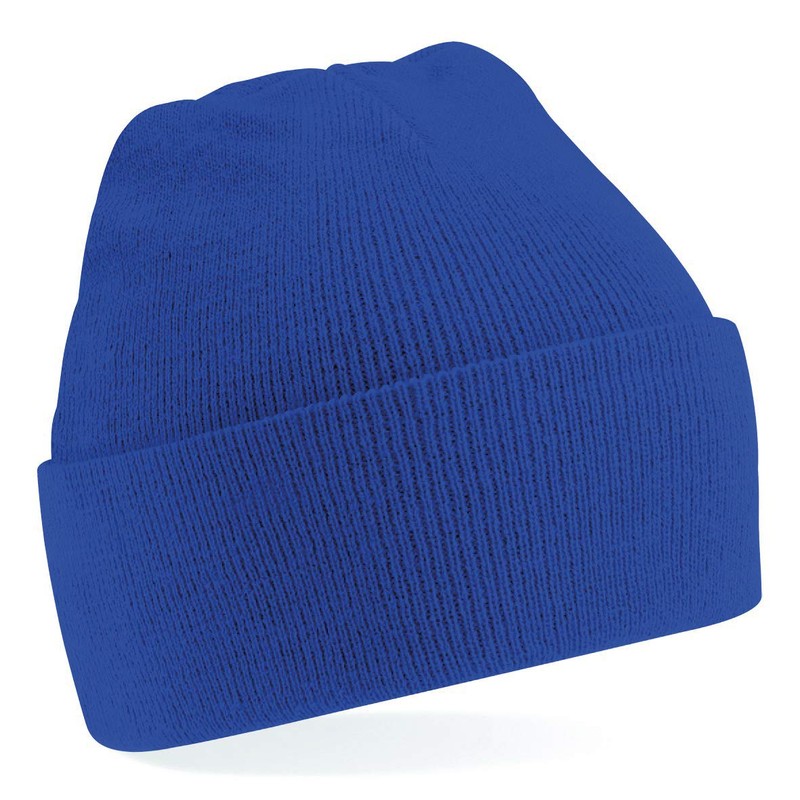 Beechfield Unisex B045BBRO Cuffed Beanie - Black, One Size