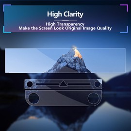 SXCY 6PCS for 2026 Hyundai Ioniq 9 Screen Protector [GPS+Front AC] for 2026 Hyundai Ioniq 9 Accessories 2026 Ioniq 9 Touch Display Screen Protector[4H Nano]