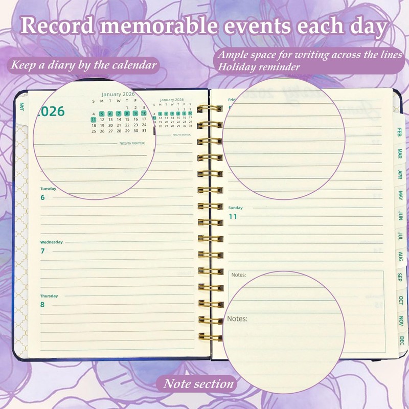 2026 Diary - 2026 Diary A5 Weekly Diary – Jan