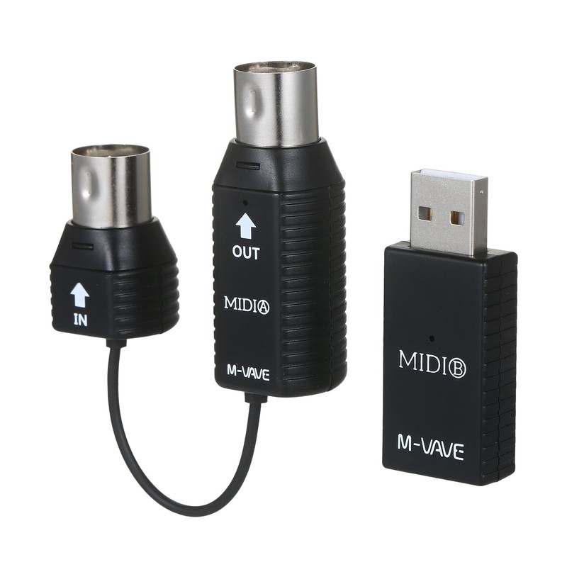 M-VAVE MS1 Mini Wireless Transmission System MIDI System MIDI Wireless