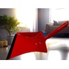 MAAJ Dustpan / Sweeper Shovel Red Metal with Rubber Lip