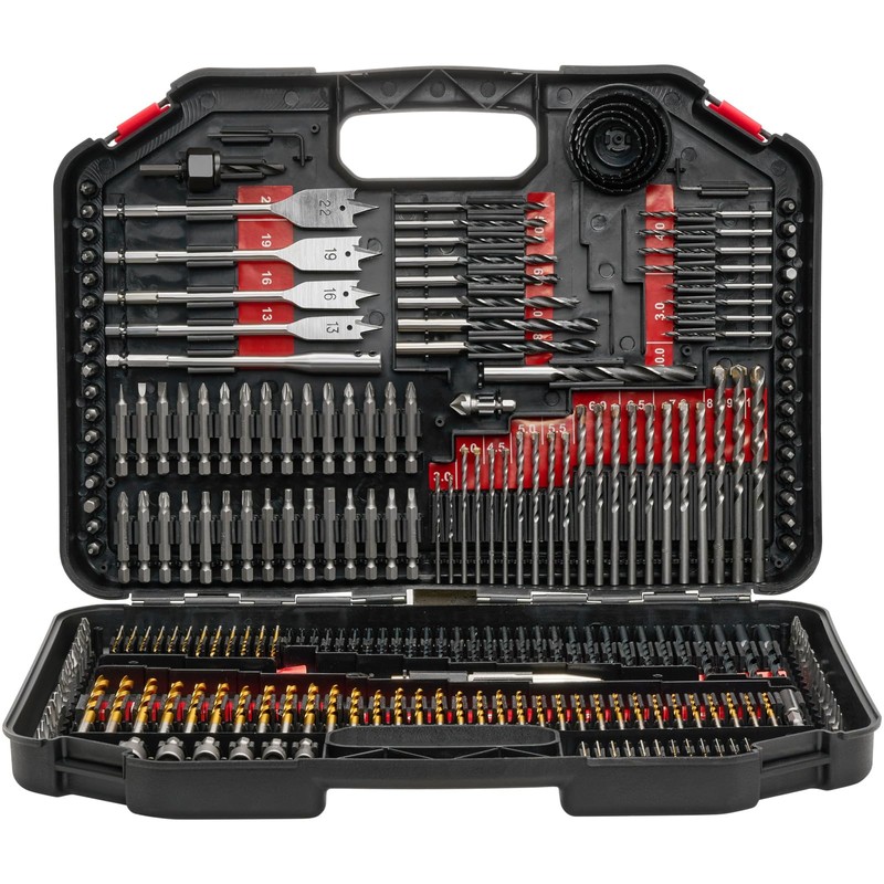 VEVOR Drill Bit Set, 246 Pieces Drill and Driver Bit