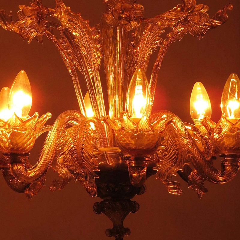 SUNSGNE 25 Pack Candle Light Bulbs, C26 Crystal Clear Torpedo