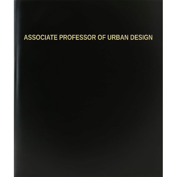 BookFactory Associate Professor of Urban Design Log Book/Journal/Logbook - 120